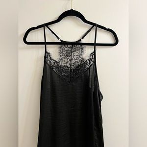 Allison Joy black lace cami - size XL - new with tags!